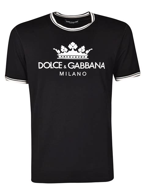 dolce gabbana t shirt men's sale|Dolce & Gabbana signature shirt men.